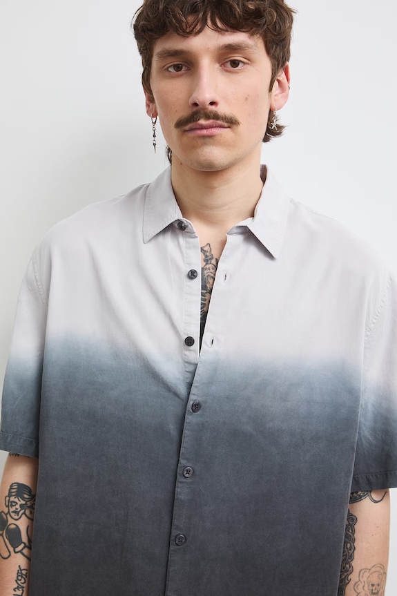 Medicine koszula męska z lyocellu multicolor RS26-KKMC14