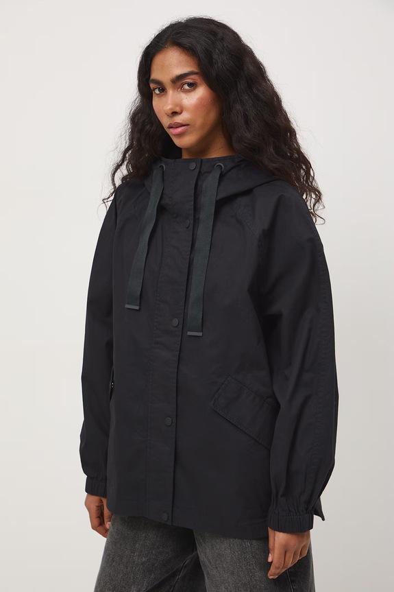 Parka damska bawełniana RS26-KUD500 granatowy RS26