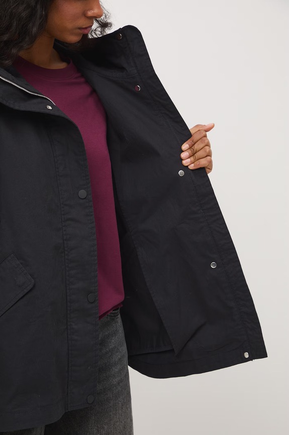 Parka damska bawełniana RS26-KUD500