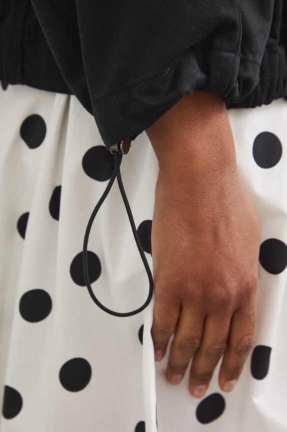 Oversized bunda dámská s lyocellem RS26-KUD800