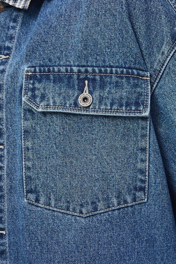 Medicine jachetă pentru bărbați de denim RS26-KUM512