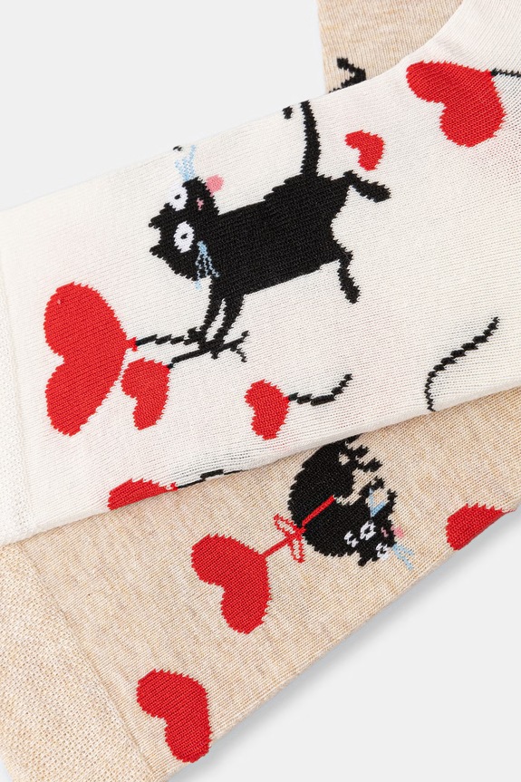 Ruházat Medicine pamut zokni 2 db RS26-LGD284 többszínű