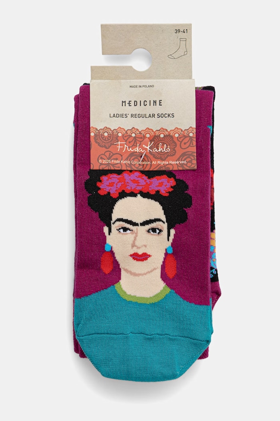 Odzież Skarpetki bawełniane damskie z kolekcji Frida (2-pack) RS26-LGD450 multicolor