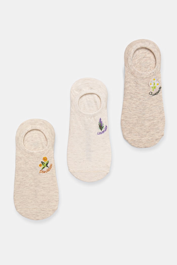 Skarpety stopki damskie 3-pack multicolor RS26-LGD500