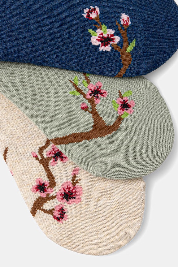 Medicine členkové ponožky dámske 3-pak RS26-LGD709 viacfarebná RS26