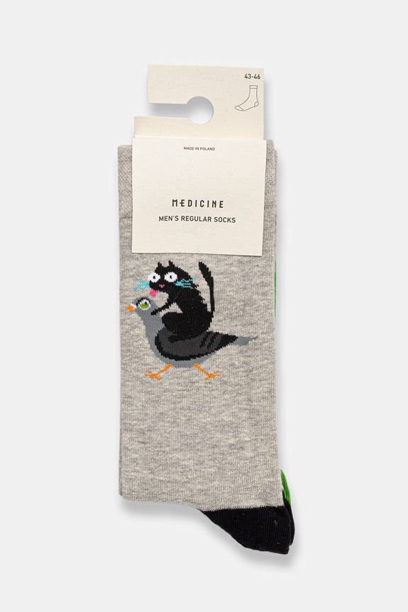 Odjeća Pamučne čarape Medicine 2-pack RS26-LGM203 šarena