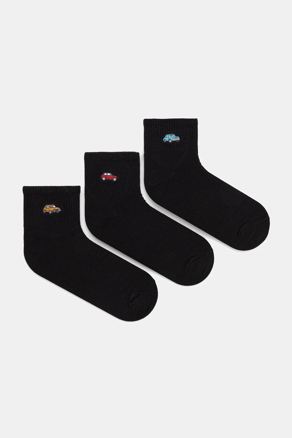 Bavlnené ponožky (3-pack) RS26-LGM306 viacfarebná RS26