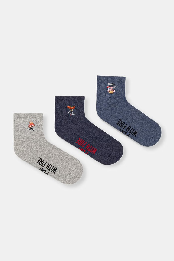 Skarpety damskie 3-pack RS26-LGM512 multicolor RS26