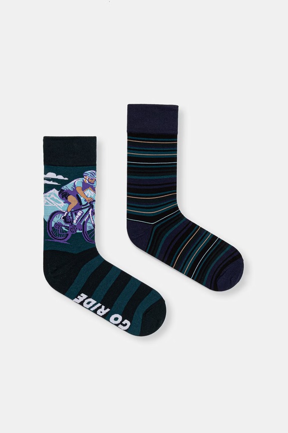 Skarpety męskie 2-pack multicolor RS26-LGM519