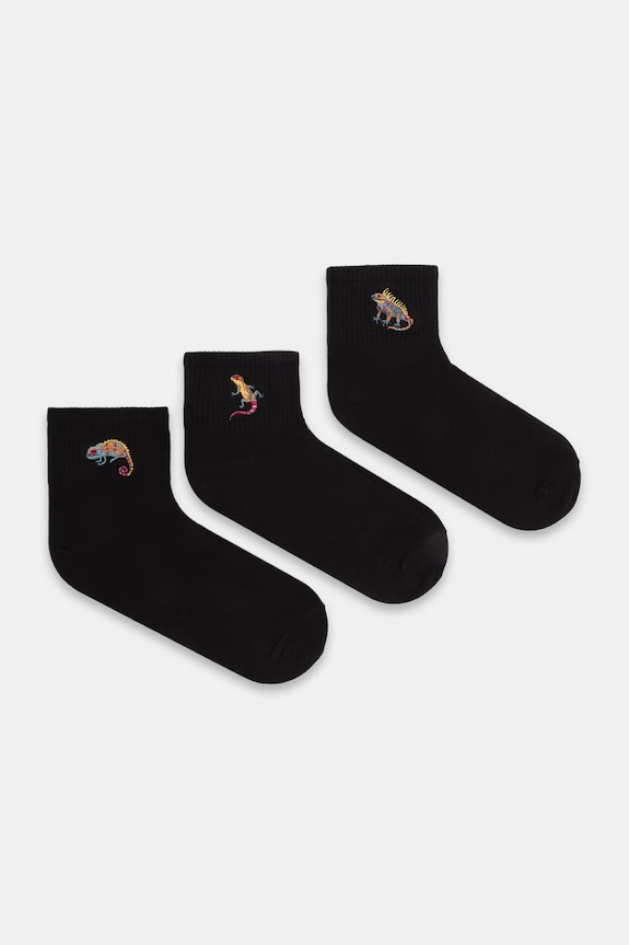 Skarpety męskie bawełniane 3-pack multicolor RS26-LGM703