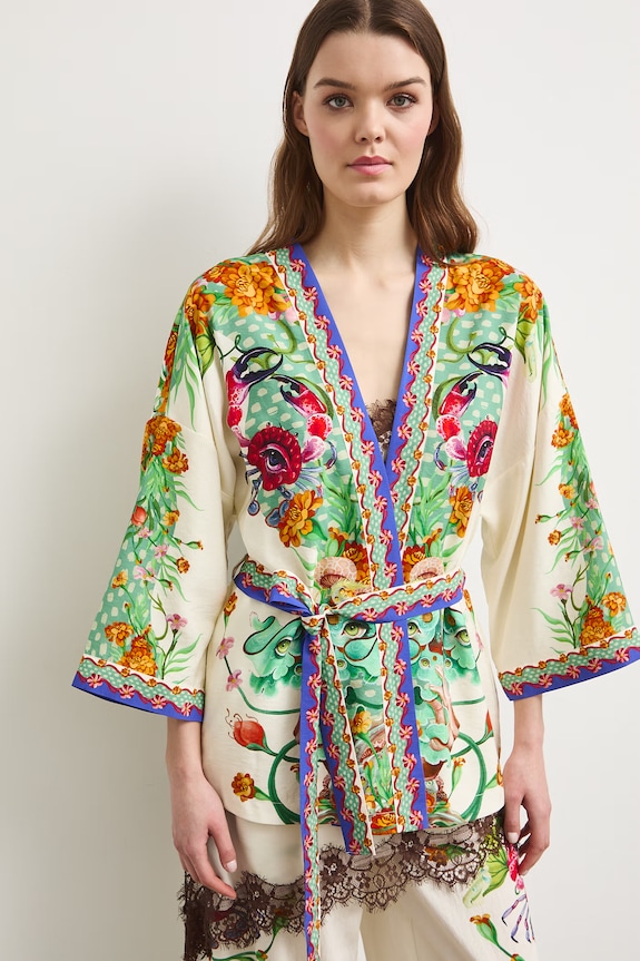 Odzież Medicine kimono damskie z wiskozą RS26-MKDA50 multicolor