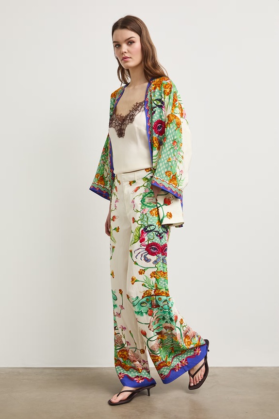 Medicine kimono damskie z wiskozą RS26-MKDA50 multicolor