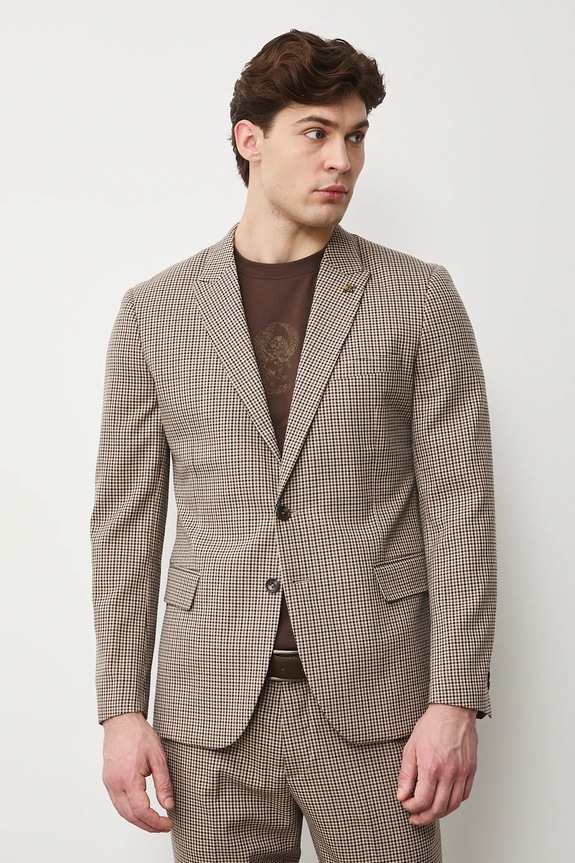 Σακάκι Medicine καφέ RS26-MKM323