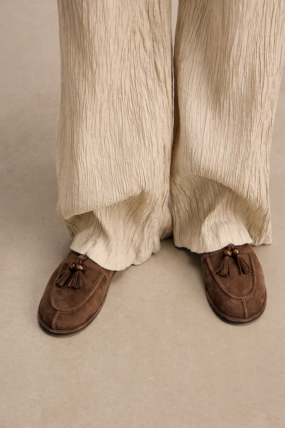 Mokasyny damskie zamszowe RS26-OBD401