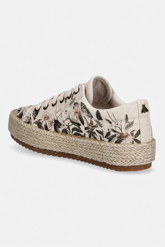 Medicine tenisówki damskie bawełniane beżowy RS26-OBD500