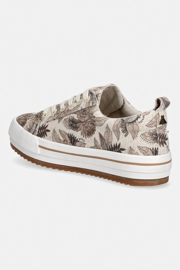 Medicine tenisówki damskie bawełniane beżowy RS26-OBD504