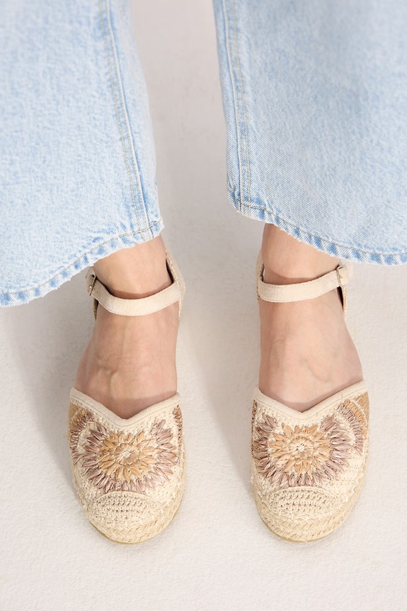 Sandały espadrylowe damskie RS26-OBD805
