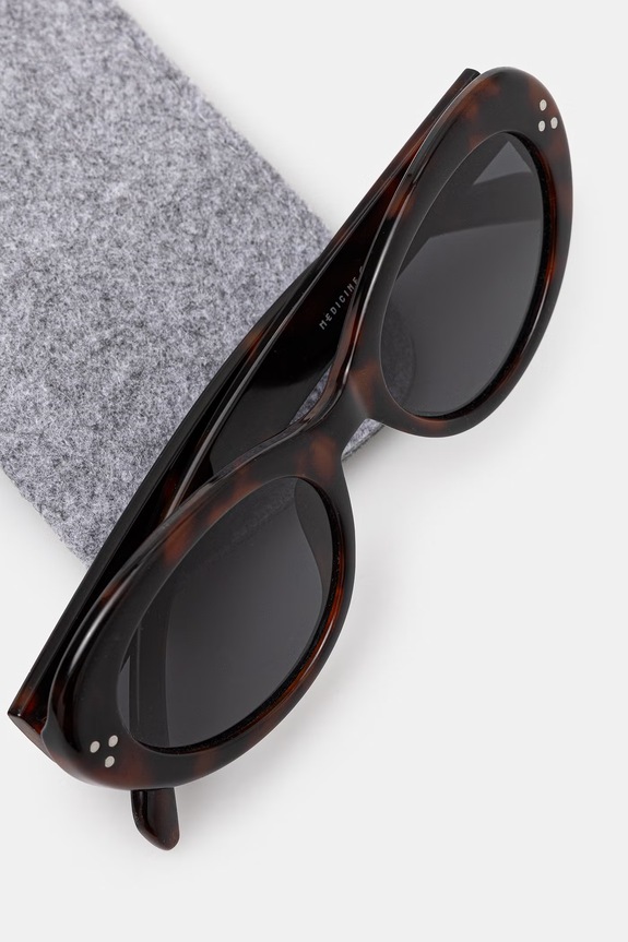 Okulary przeciwsłoneczne damskie czarny RS26-OKD502