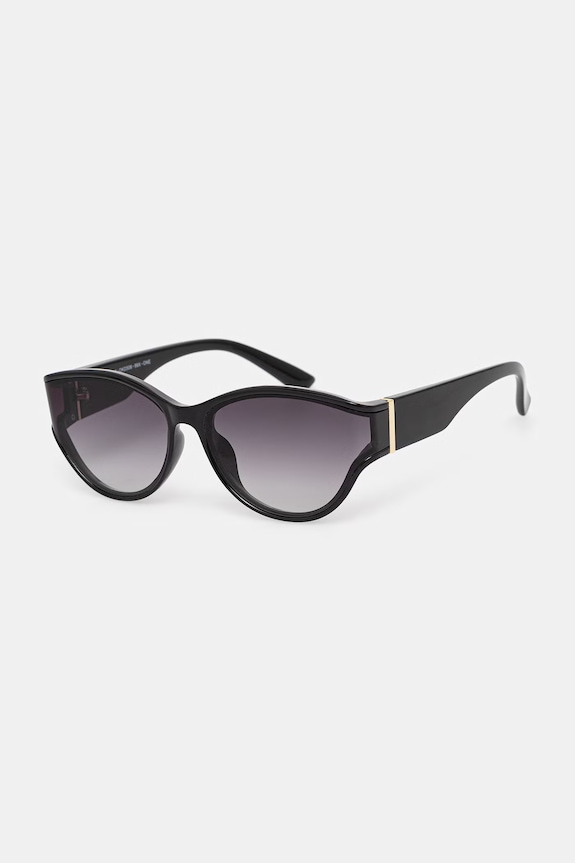 Medicine ochelari de soare, cat eye, pentru femei RS26-OKD506 negru RS26