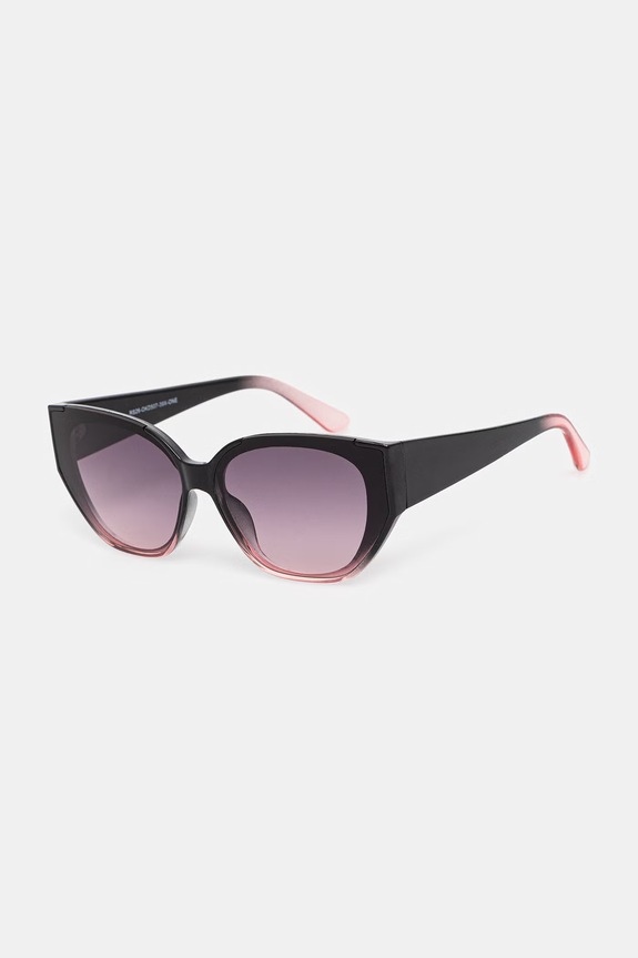 Okulary przeciwsłoneczne kocie oczy damskie RS26-OKD507 różowy RS26