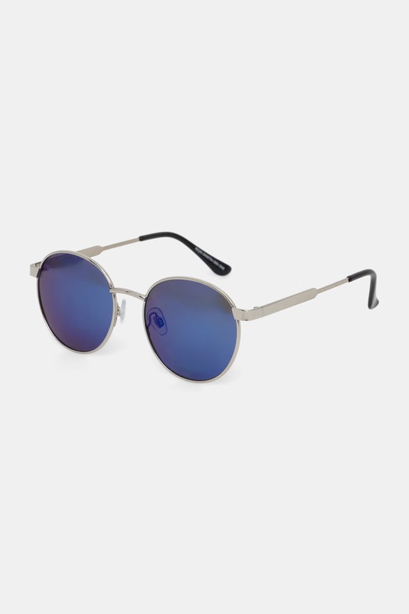 Medicine ochelari de soare rotunzi pentru bărbați bleumarin RS26-OKM704