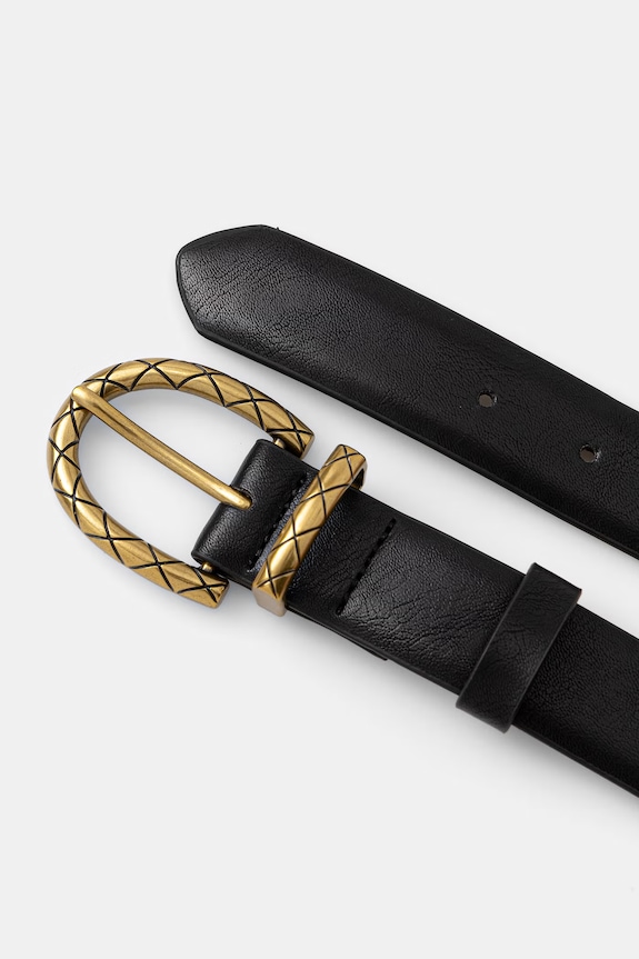 Doplňky Pásek dámský z ekokůže RS26-PAD302 černá