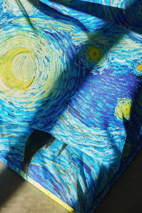 Komplet pościeli bawełnianej z kolekcji Eviva L'arte RS26-PCU252 granatowy RS26