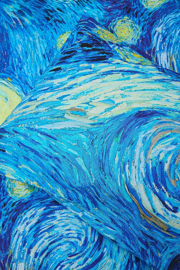 Komplet pościeli bawełnianej z kolekcji Eviva L'arte granatowy RS26-PCU253