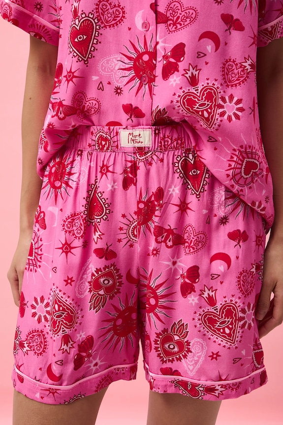 Pyžamo dámske z kolekcie Valentine’s Day ružová RS26-PJD280