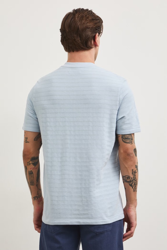 Odzież Medicine polo męskie z bawełną RS26-POM703 niebieski