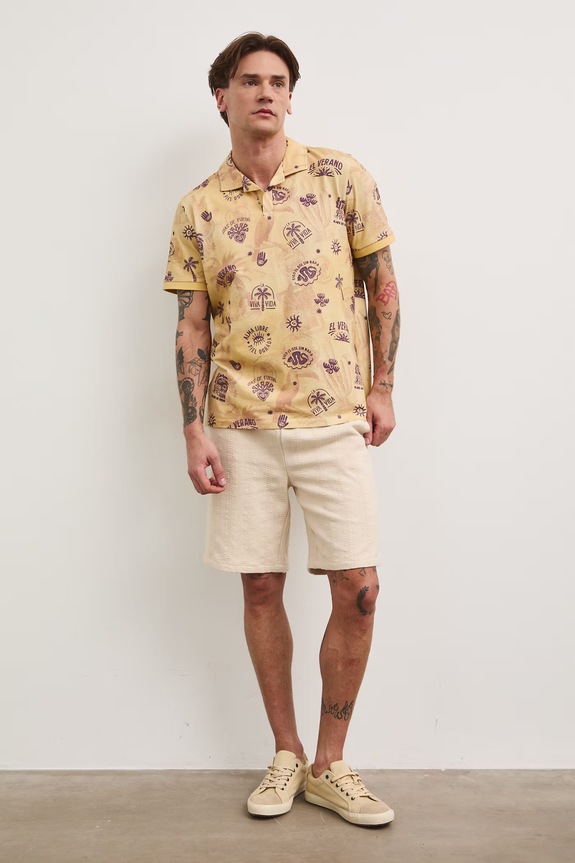 Medicine polo damskie bawełniane z elastanem multicolor RS26-POM804