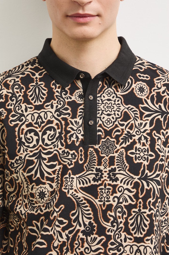 Polo pánské bavlněné RS26-POM900 černá