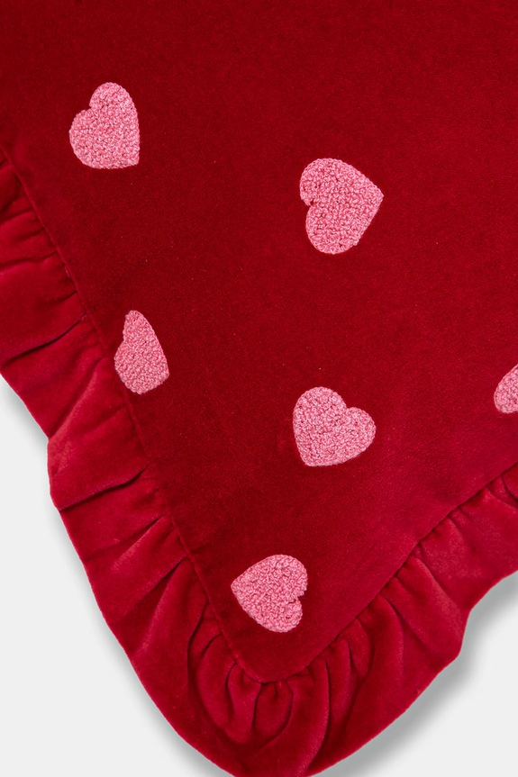 Dekoratívna obliečka na vankúš z kolekcie Valentine’s Day červená RS26-PSU207