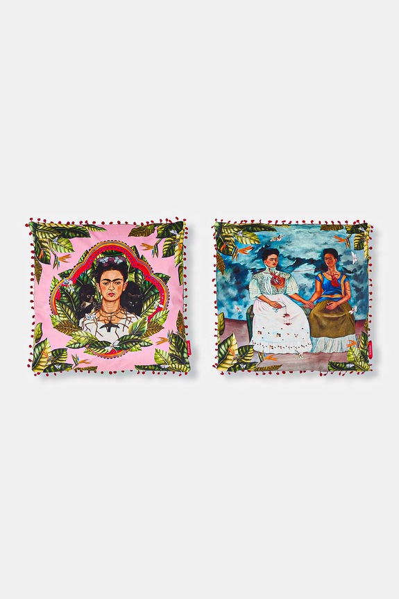 Poszewka dekoracyjna na poduszkę z kolekcji Frida (2-pack) RS26-PSU450 multicolor RS26