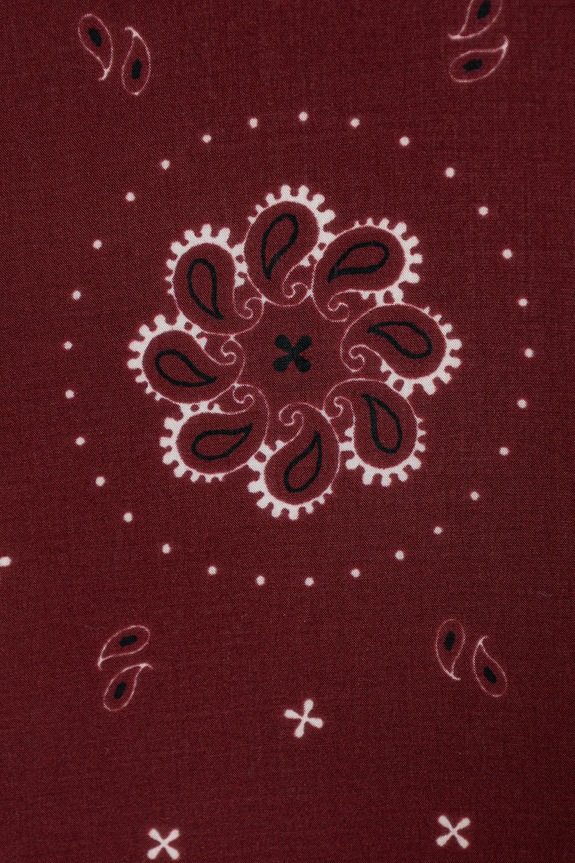 Akcesoria Bandana damska z wiskozy RS26-SAD306 bordowy