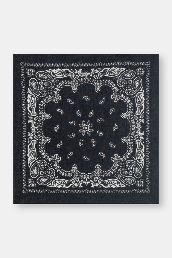 Bandana męska bawełniana czarny RS26-SAM300