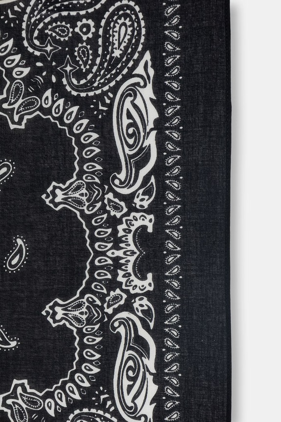 Bandana męska bawełniana RS26-SAM300 czarny RS26