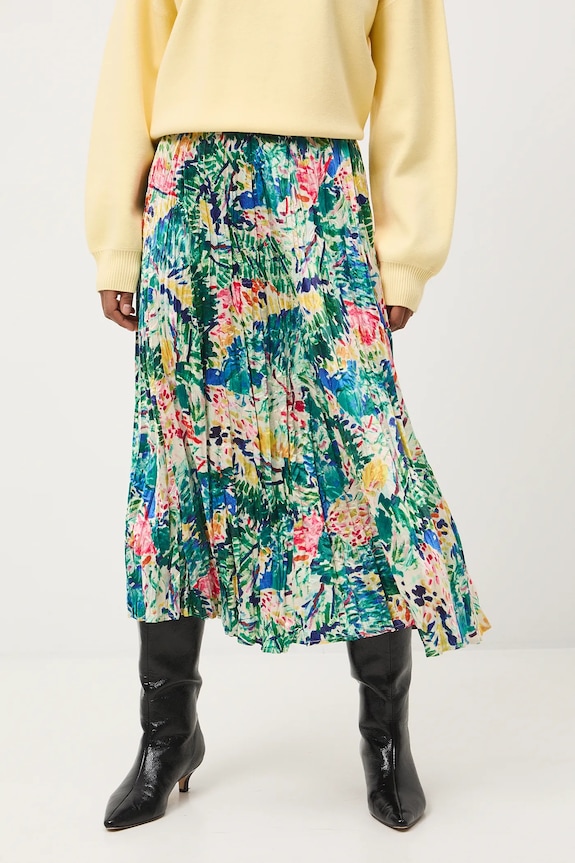 Spódnica damska maxi z kolekcji Eviva L'arte multicolor RS26-SDD250