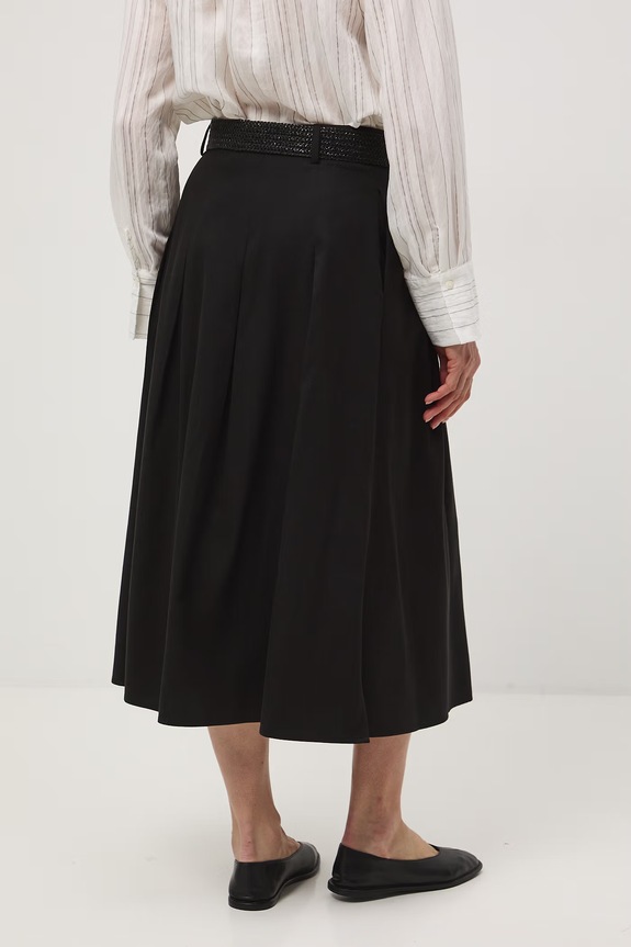 Odzież Medicine spódnica z rozcięciami RS26-SDD501 czarny