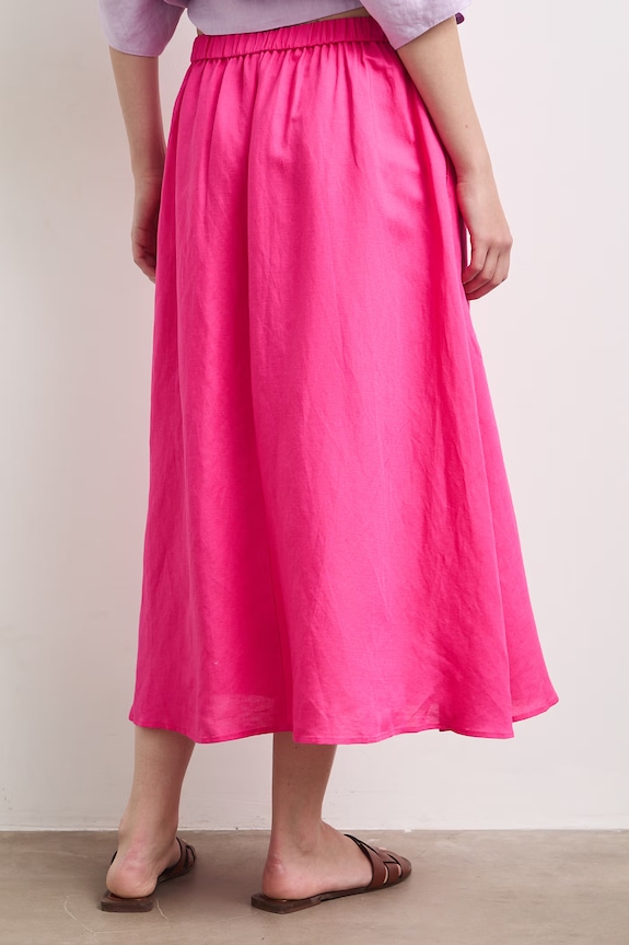 Oblačila Medicine krilo z lanom RS26-SDD901 roza