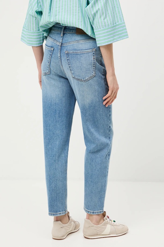 Odzież Medicine jeansy mom fit damskie RS26-SJD030 niebieski