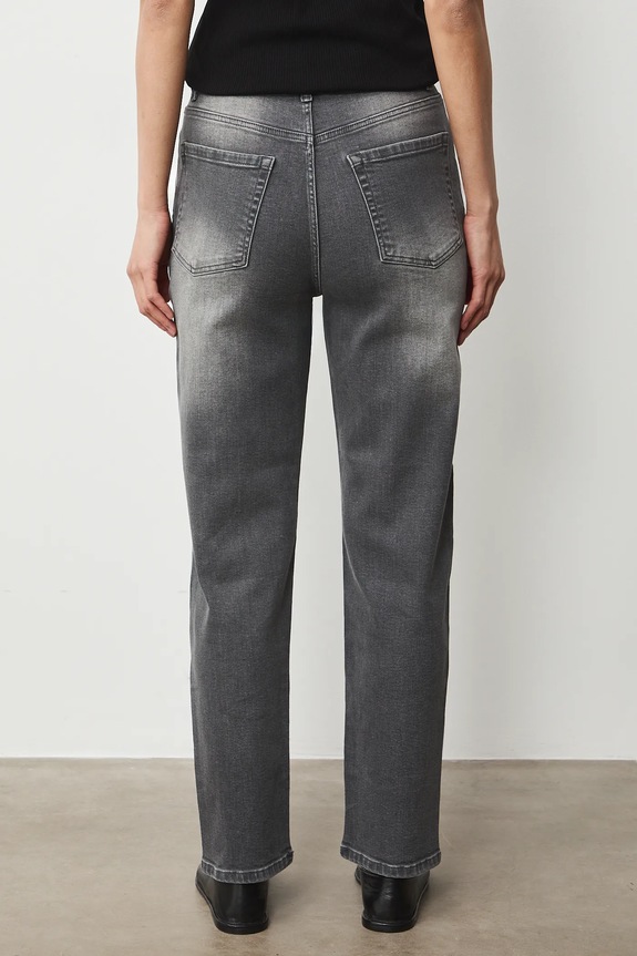 Oblečení Mom džíny dámské RS26-SJD031 šedá