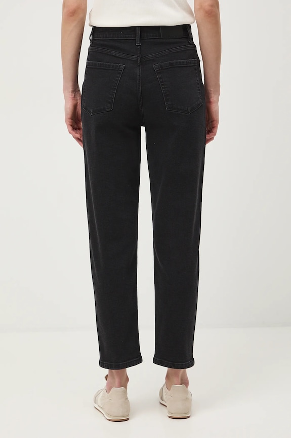 Odzież Jeansy mom fit damskie RS26-SJD031 czarny
