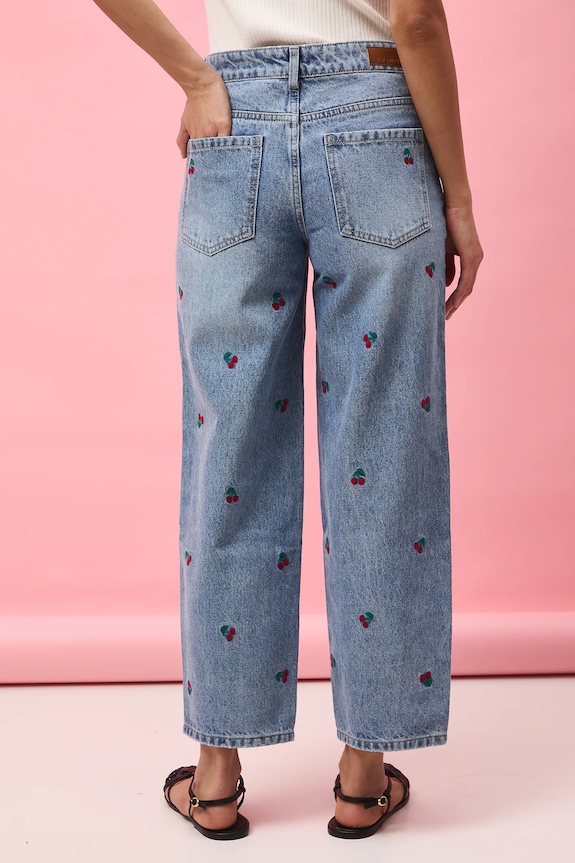 Îmbrăcăminte Medicine blugi de bumbac RS26-SJD203 albastru