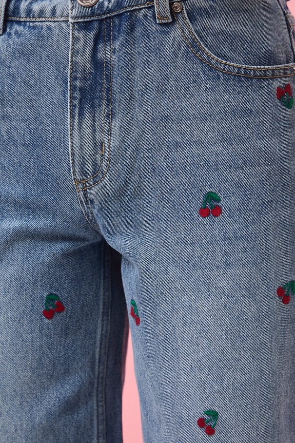 Medicine blugi de bumbac albastru RS26-SJD203