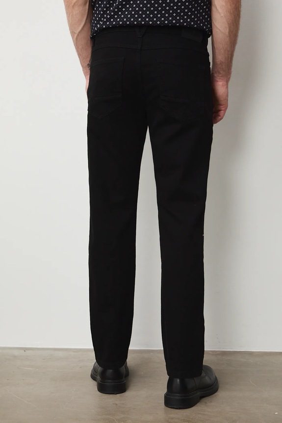 Jeansy regularne męskie RS26-SJM031 czarny RS26