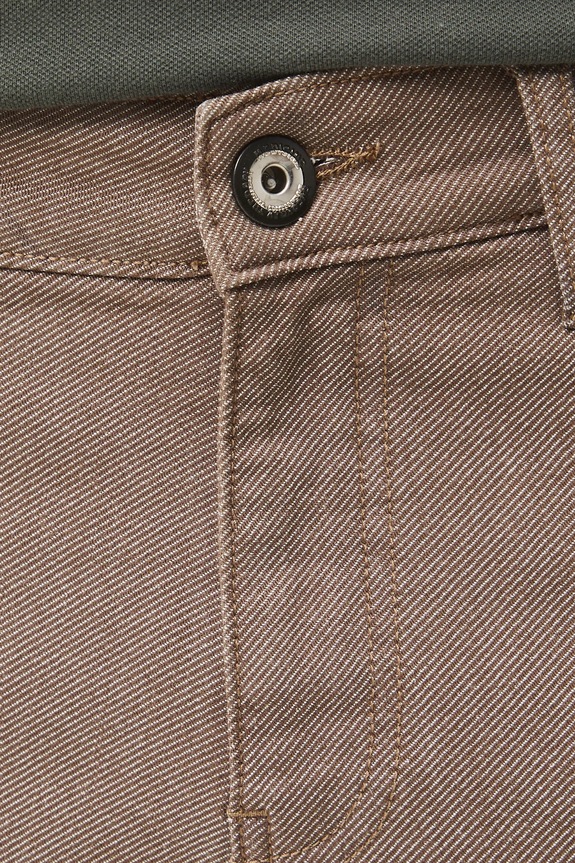 Jeansy slim fit męskie beżowy RS26-SJM303