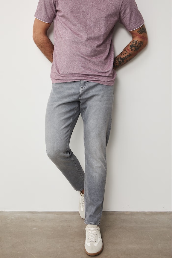 Medicine jeansy tapered męskie szary RS26-SJM404