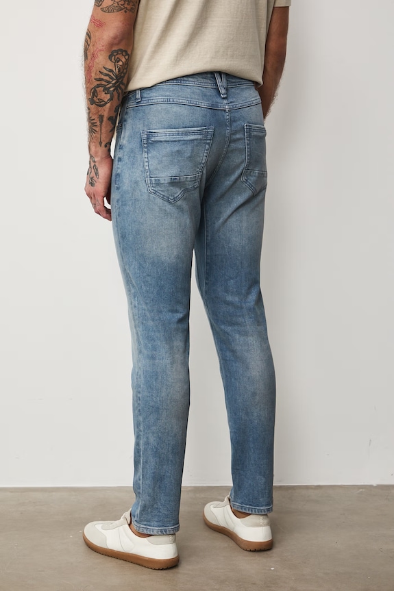 Medicine jeansy slim fit męskie RS26-SJM405 niebieski RS26