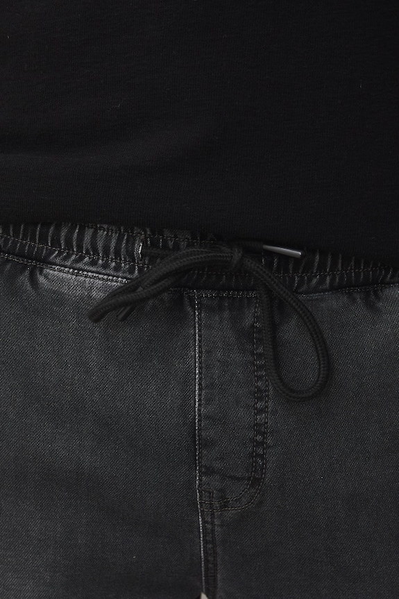 Jeansy jogger męskie szary RS26-SJM506